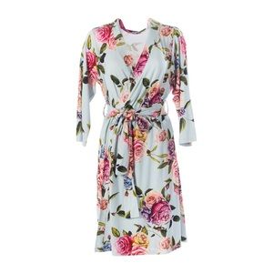 Mommy and Newborn matching hospital gown 2X